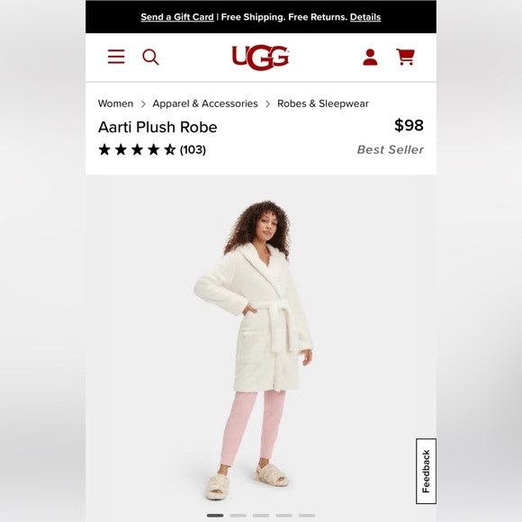 UGG Bathrobe-Never worn! - Picture 1 of 4